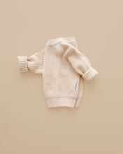 Load image into Gallery viewer, Chunky Knit Sweater | Vanilla