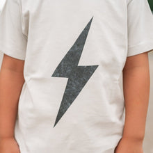Load image into Gallery viewer, GREIGE ACID-WASH SPARK TEE