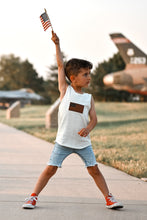 Load image into Gallery viewer, USA Knit Muscle Tank