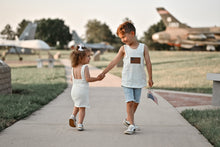 Load image into Gallery viewer, USA Knit Muscle Tank