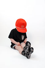 Load image into Gallery viewer, Black + Gray Checker