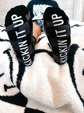 Load image into Gallery viewer, Black + Gray Checker