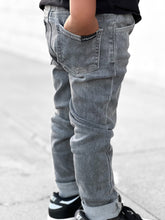 Load image into Gallery viewer, Distressed Denim - Grey Wash