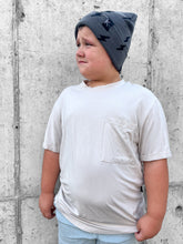 Load image into Gallery viewer, Charcoal Bolt Beanie