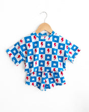 Load image into Gallery viewer, Shorts Set | Checks & Stars