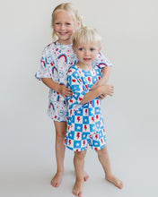 Load image into Gallery viewer, Shorts Set | Checks & Stars