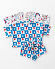 Load image into Gallery viewer, Shorts Set | Checks & Stars