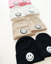 Load image into Gallery viewer, Smiley Beanie | Beige