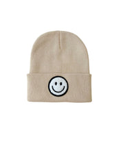Load image into Gallery viewer, Smiley Beanie | Beige
