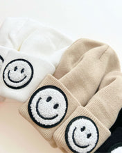 Load image into Gallery viewer, Smiley Beanie | Beige