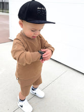 Load image into Gallery viewer, ORGANIC COTTON CREWNECK - ALMOND