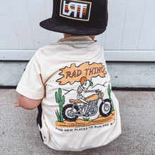 Load image into Gallery viewer, WHERE THE RAD THINGS ARE TEE™ - VINTAGE BIEGE