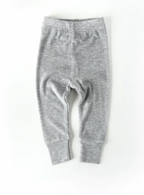 Load image into Gallery viewer, Grey Ribbed Leggings