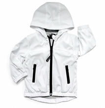 Load image into Gallery viewer, White Windbreaker