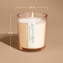 Load image into Gallery viewer, Weekend Soy Candle - Tinted Glass Jar - 12 oz
