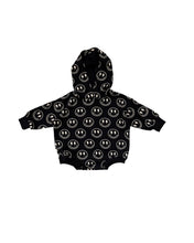 Load image into Gallery viewer, Hooded Bubble Romper  | Electric Smiley
