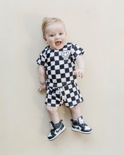 Load image into Gallery viewer, Checkered Shorts Set | Black

