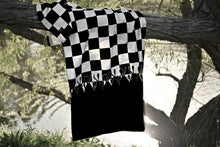 Load image into Gallery viewer, Checker Flame Beach Towel
