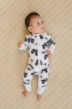 Load image into Gallery viewer, Bamboo Zip Romper | Monster Blaze
