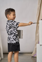 Load image into Gallery viewer, Raw Edge Cargo Short - Black
