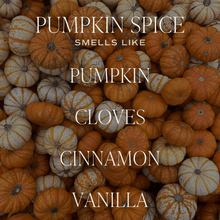 Load image into Gallery viewer, Pumpkin Spice Soy Candle - Tinted Glass Jar - 12 oz
