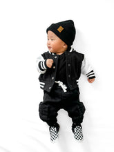 Load image into Gallery viewer, Varsity Jacket - Black
