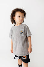 Load image into Gallery viewer, Grey acid wash logo tee
