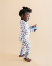 Load image into Gallery viewer, Bamboo Zip Romper | Rad Bunny
