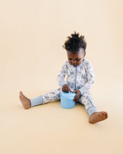 Load image into Gallery viewer, Bamboo Zip Romper | Rad Bunny
