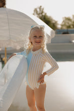 Load image into Gallery viewer, Girl Long Sleeve Swimsuit | Surf &amp; Sand
