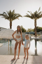 Load image into Gallery viewer, Girl Long Sleeve Swimsuit | Surf &amp; Sand
