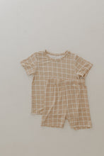 Load image into Gallery viewer, Bamboo Short Set | Grid
