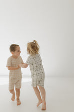 Load image into Gallery viewer, Bamboo Short Set | Grid
