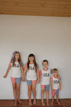 Load image into Gallery viewer, Bamboo Short Set | Stars &amp; Stripes
