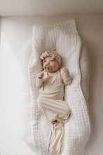 Load image into Gallery viewer, Bamboo Knotted Gown | Bone
