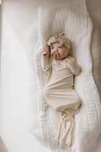 Load image into Gallery viewer, Bamboo Knotted Gown | Bone
