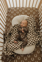 Load image into Gallery viewer, Bamboo Zip Pajamas | Giddy Up
