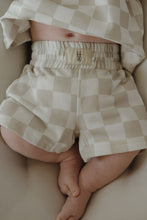 Load image into Gallery viewer, French Terry Short Set | Checkerboard
