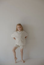 Load image into Gallery viewer, French Terry Short Set | Checkerboard
