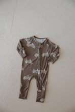 Load image into Gallery viewer, Bamboo Zip Pajamas | Dirt Bike
