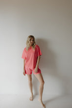 Load image into Gallery viewer, Women&#39;s Terry Short Set | Strawberry
