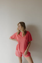 Load image into Gallery viewer, Women&#39;s Terry Short Set | Strawberry
