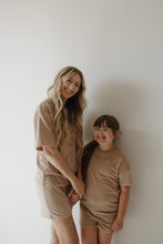 Load image into Gallery viewer, Women&#39;s Terry Short Set | Tan
