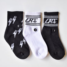 Load image into Gallery viewer, 3-PACK CLASSIC ROCK SOCKS
