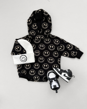 Load image into Gallery viewer, Hooded Bubble Romper  | Electric Smiley
