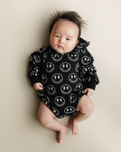 Load image into Gallery viewer, Hooded Bubble Romper  | Electric Smiley
