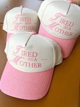 Load image into Gallery viewer, Tired As A Mother. Vintage Trucker Hat
