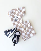 Load image into Gallery viewer, Checkered Shorts Set | Latte
