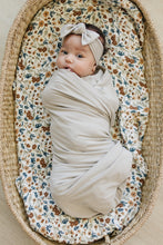 Load image into Gallery viewer, Oatmeal Bamboo Stretch Swaddle
