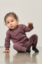 Load image into Gallery viewer, Waffle Romper - Huckleberry
